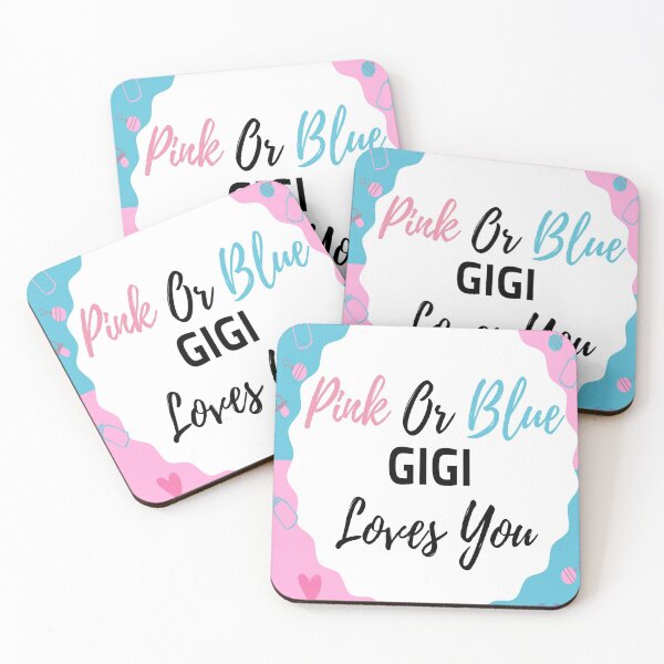 Artikelvorschau, Rosa oder blaue Gigi liebt dich entworfen und verkauft von Webdesign-art.