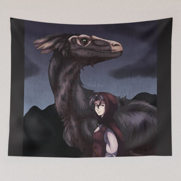 Item preview, Rainy Day Dinosaur designed and sold by TheKohakuDragon.