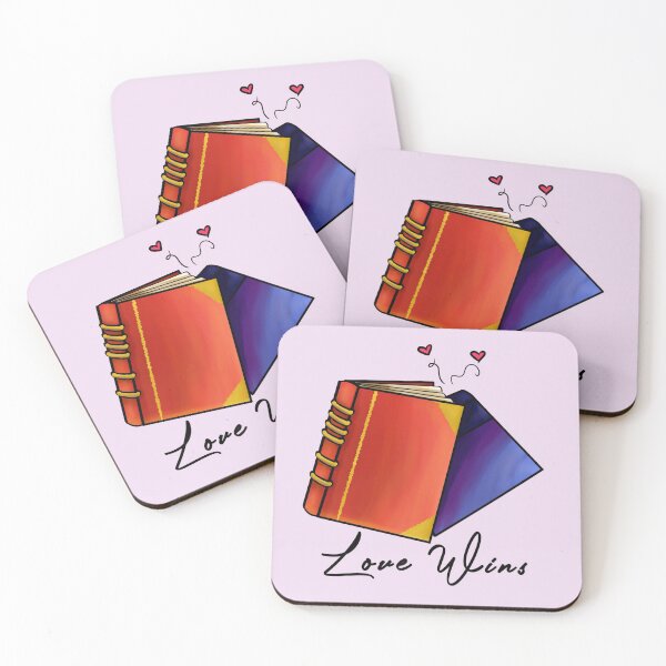 Item preview, Love Wins Book Soulmates designed and sold by JinxSinclair.
