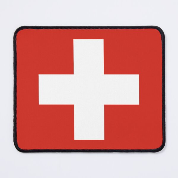 Item preview, Switzerland National Flag T-Shirt - Swiss Sticker Bedspread Duvet designed and sold by deanworld.
