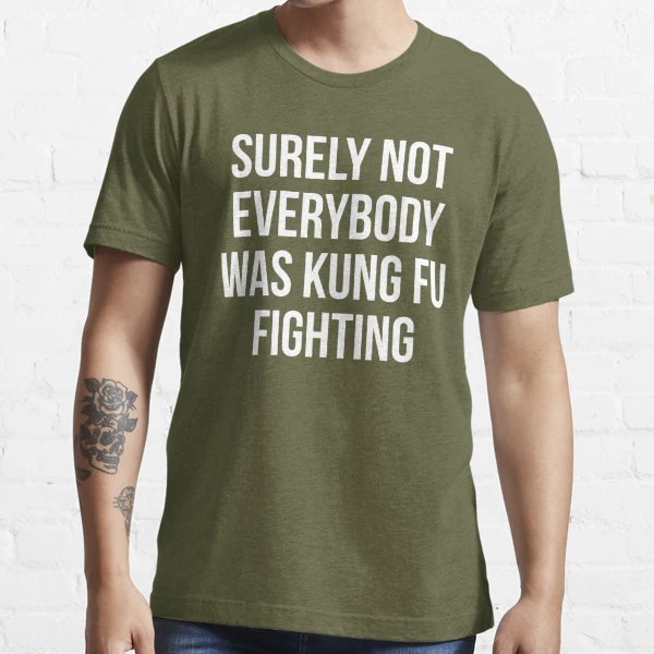 Surely Not Everybody Was Kung Fu Fighting Art Print by kathleenjanedesigns