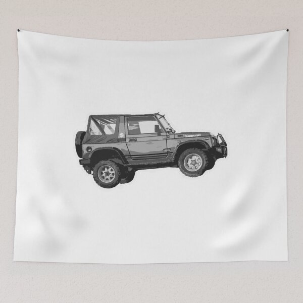 Item preview, Suzuki Samurai Sticker Decal Graphic Shirt 4x4 designed and sold by CattlettArt.