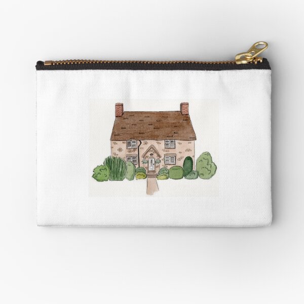 Brick Cottage Zipper Pouch