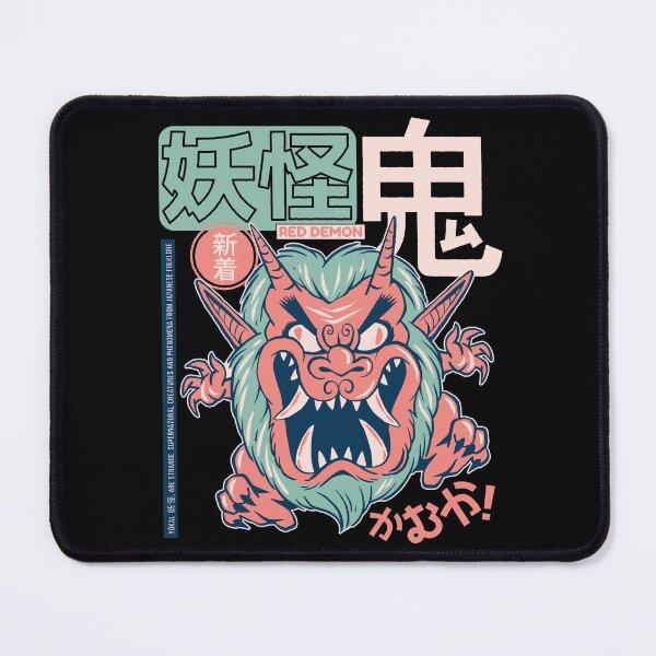 Item preview, Japanese Folklore Oni Red Demon Yōkai  designed and sold by MadMando.