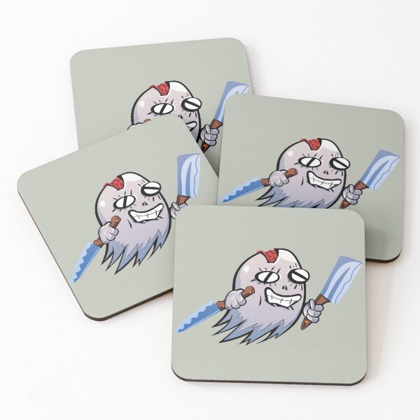 Item preview, Naughty Little Ghost and spooky halloween hunt with butcher spirit designed and sold by yashik.