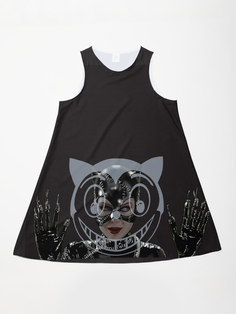CAT WOMAN SMILE" A-Line Dress by miranadamasmari | Redbubble CAT WOMAN SMILE" A-Line Dress by miranadamasmari | Redbubble