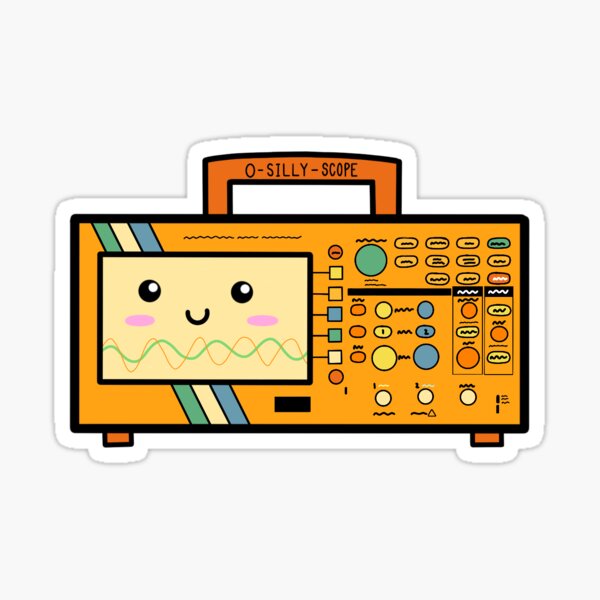Item preview, Oscilloscope O-Silly-Scope Pun designed and sold by physicsisphun.