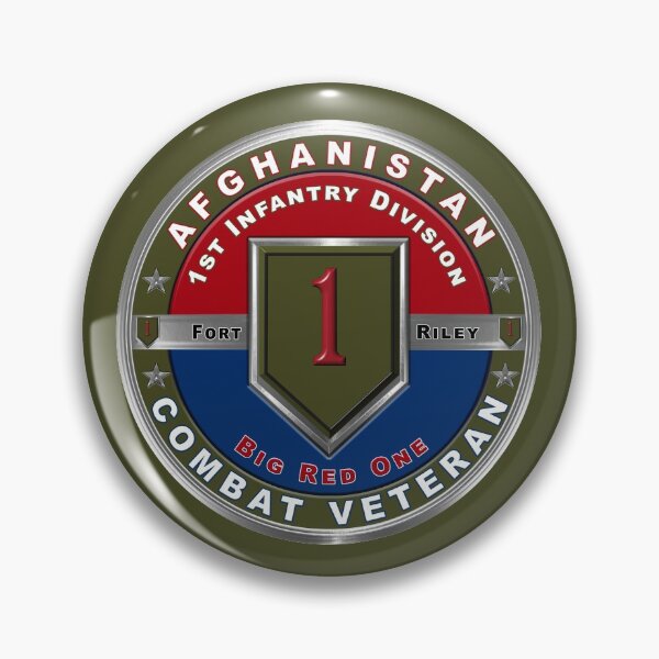 Artikelvorschau, 1. Infanteriedivision „Afghanistan-Kampfveteran“ entworfen und verkauft von SoldierAlways.