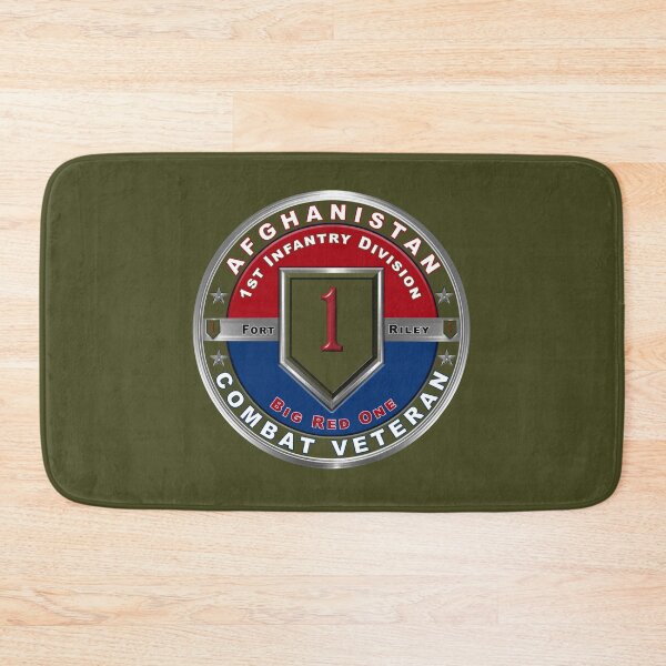 Item preview, 1st Infantry Division “Afghanistan Combat Veteran”  designed and sold by SoldierAlways.
