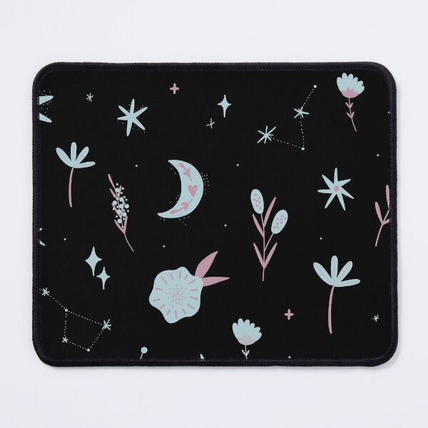 Item preview, Dusty Blue Rose Moon Flowers designed and sold by Designs24U.