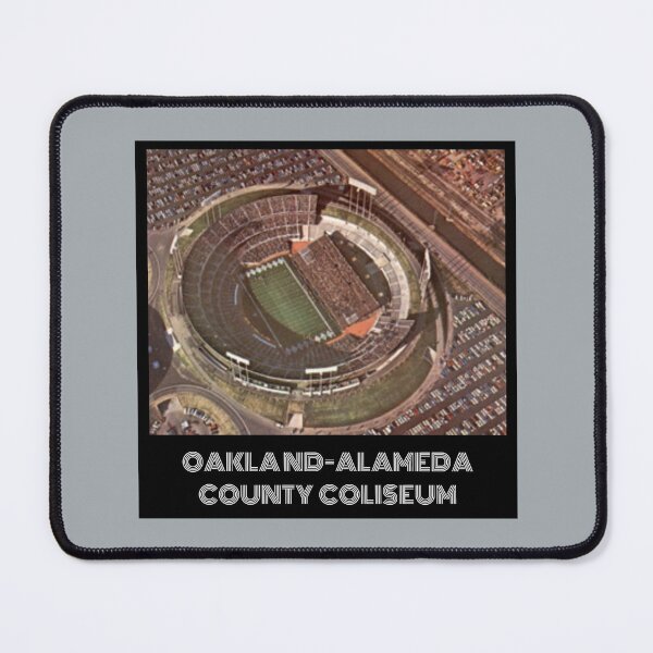 Item preview, Oakland-Alameda County Coliseum- Raiders Silver designed and sold by DeadStadium.