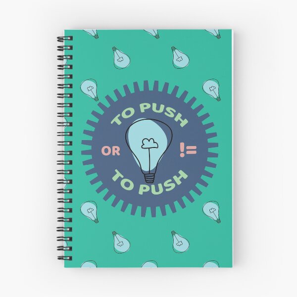 Aperçu de l'œuvre To Push OU != (Pas) To Push - Routine quotidienne des programmeurs et DevOps niagara blue créée et vendue par IrinchiDE.