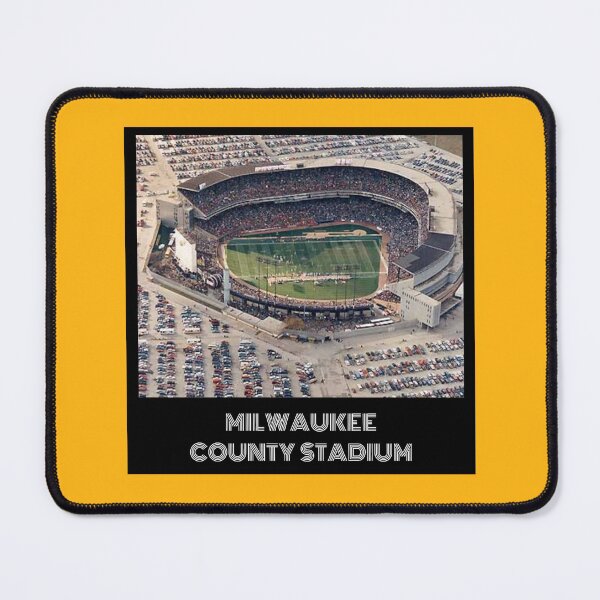 Item preview, Milwaukee County Stadium- Gold designed and sold by DeadStadium.