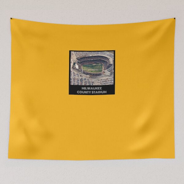 Item preview, Milwaukee County Stadium- Gold designed and sold by DeadStadium.