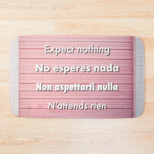 Item preview, Expect nothing designed and sold by profealiceinfo.