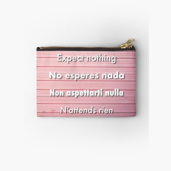 Item preview, Expect nothing designed and sold by profealiceinfo.