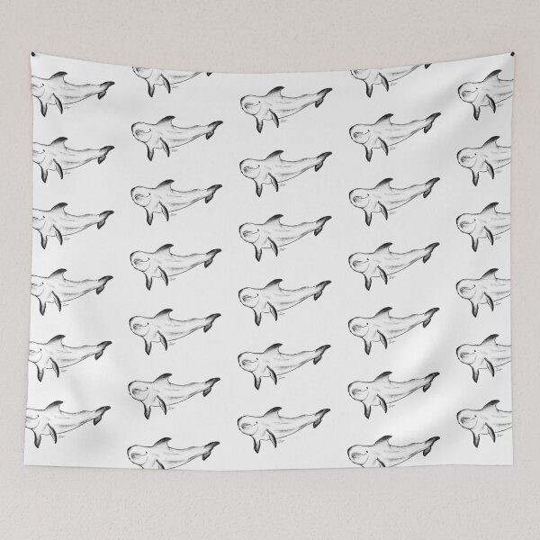 Item preview, Dolphin sketch designed and sold by Bethan Morgan.