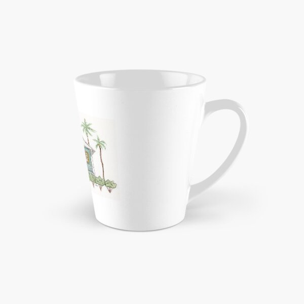 Item preview, Hawaiian Beach House Watercolor Illustration designed and sold by BethanyShell.