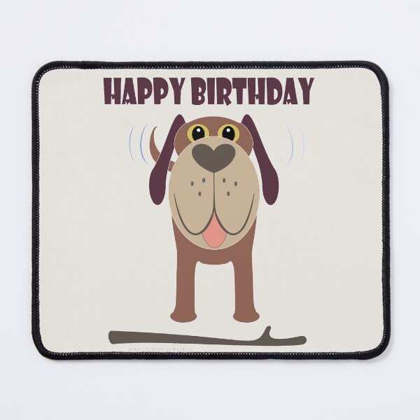 Item preview, HAPPY BIRTHDAY PRESENT FROM DOG designed and sold by Jean Gregory Evans.
