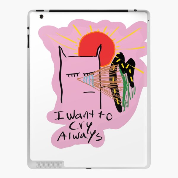 I want to cry, Aways! iPad Skin