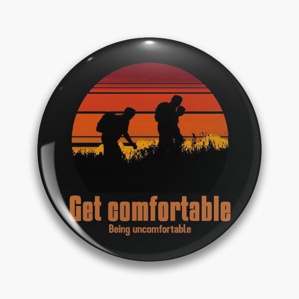 Item preview, Get comfortable being uncomfortable - Motivational designed and sold by Designs2Excite.