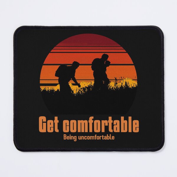 Item preview, Get comfortable being uncomfortable - Motivational designed and sold by Designs2Excite.