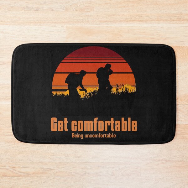 Item preview, Get comfortable being uncomfortable - Motivational designed and sold by Designs2Excite.
