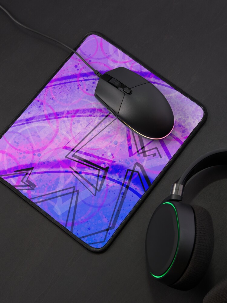 Alternate view of Space Sunflower Night Sky Mouse Pad