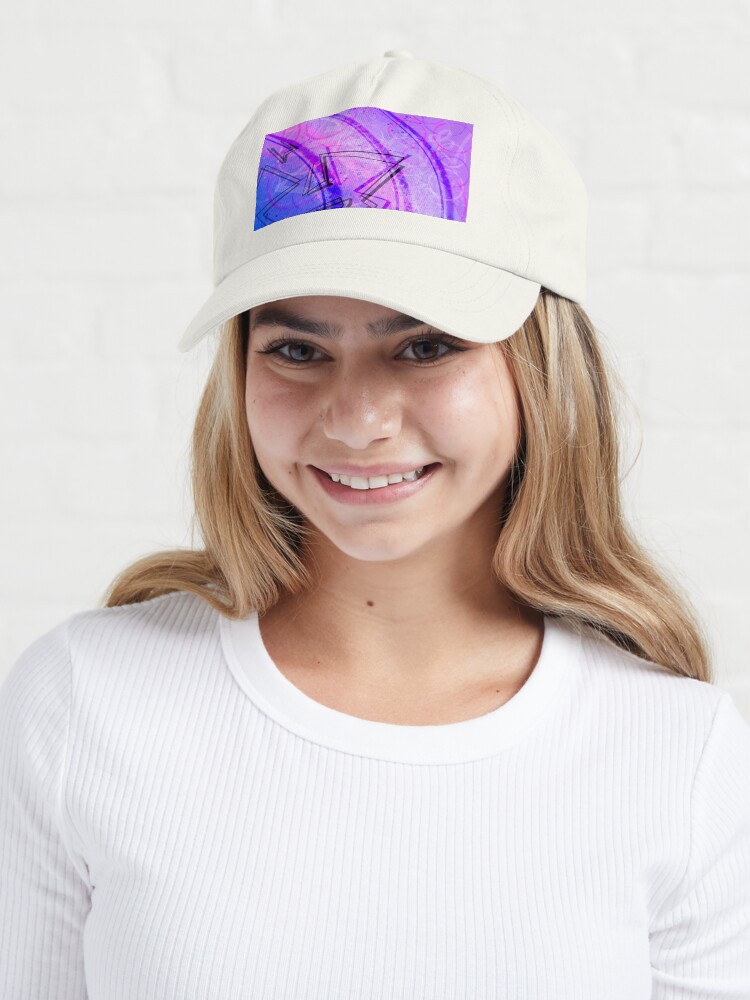 Alternate view of Space Sunflower Night Sky Cap