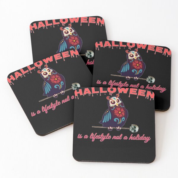 Item preview, HALLOWEEN IS A LIFESTYLE NOT A HOLIDAY - GIFT FOR OWL LOVERS designed and sold by ilyasxfl.