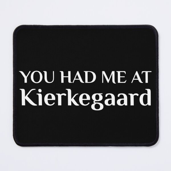 Item preview, Kierkegaard Philosophy Teacher Student Major Philosopher Existentialism Existentialist designed and sold by Creekman Designs.