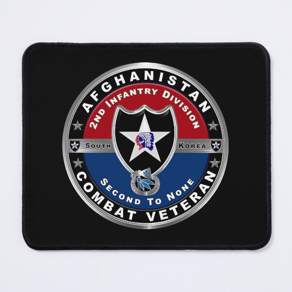 Item preview, 2nd Infantry Division “Afghanistan Combat Veteran” designed and sold by SoldierAlways.