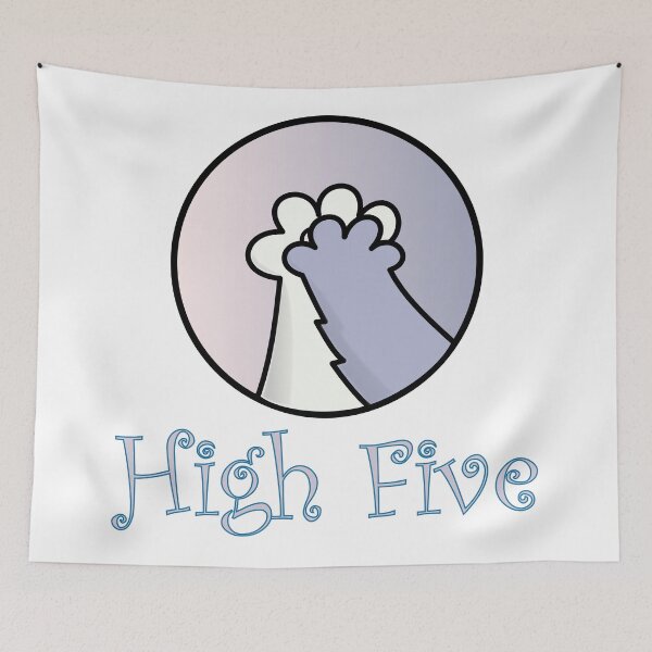 Item preview, High five (cats) designed and sold by bcnsq.