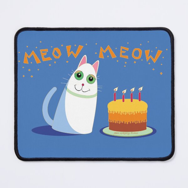 Item preview, THAT'S HAPPY BIRTHDAY IN CAT designed and sold by Jean Gregory Evans.