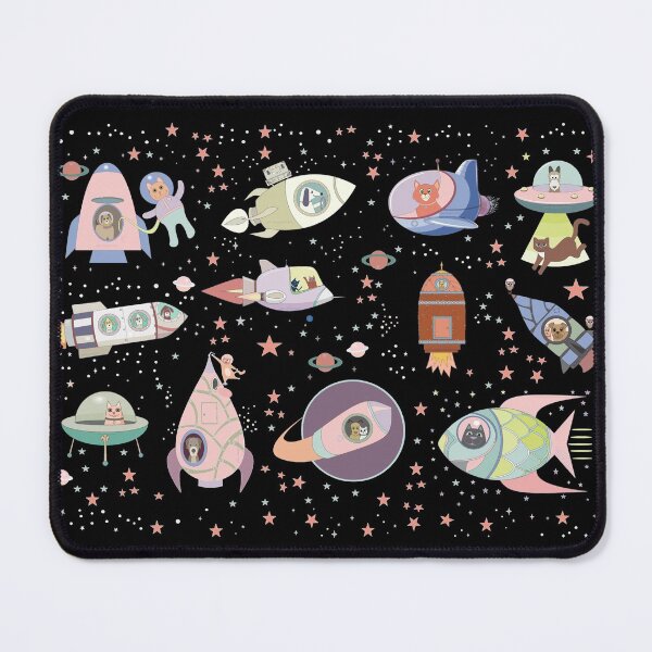 Item preview, OUTER SPACE CANINES & FELINES designed and sold by Jean Gregory Evans.