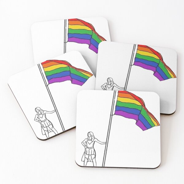 Item preview, Sg Holding the pride flag  designed and sold by Shipperofstuff.