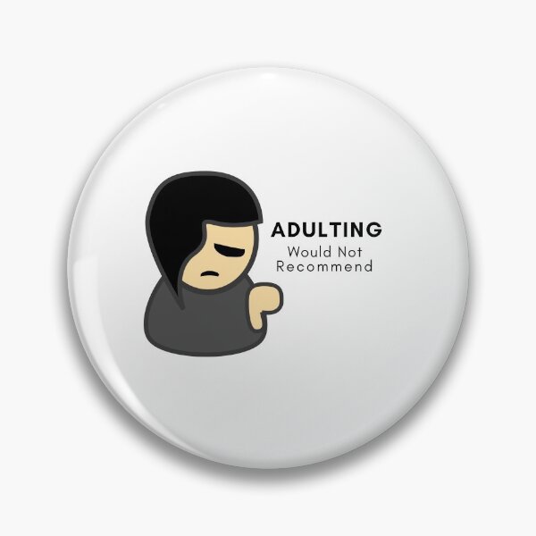 Item preview, Adulting Would Not Recommend by SIMPLE. designed and sold by FawadAhmad.