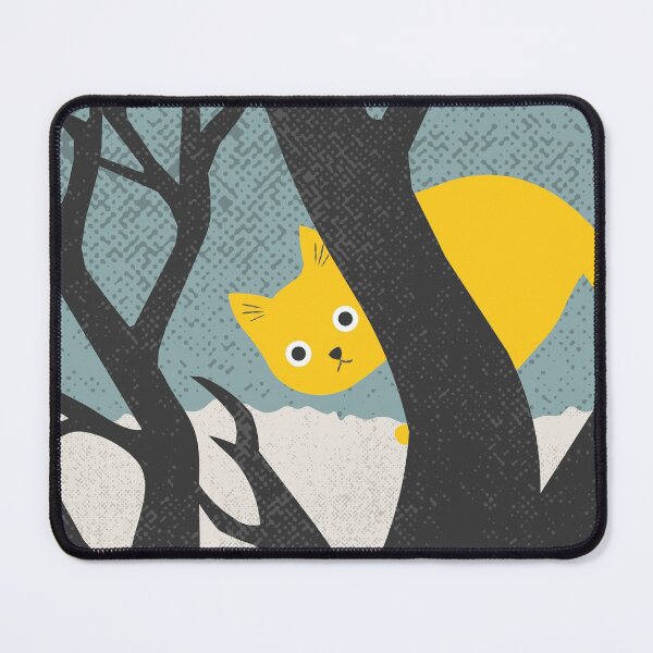 Item preview, Little Yellow Cat in a Tree designed and sold by Huge Potato.