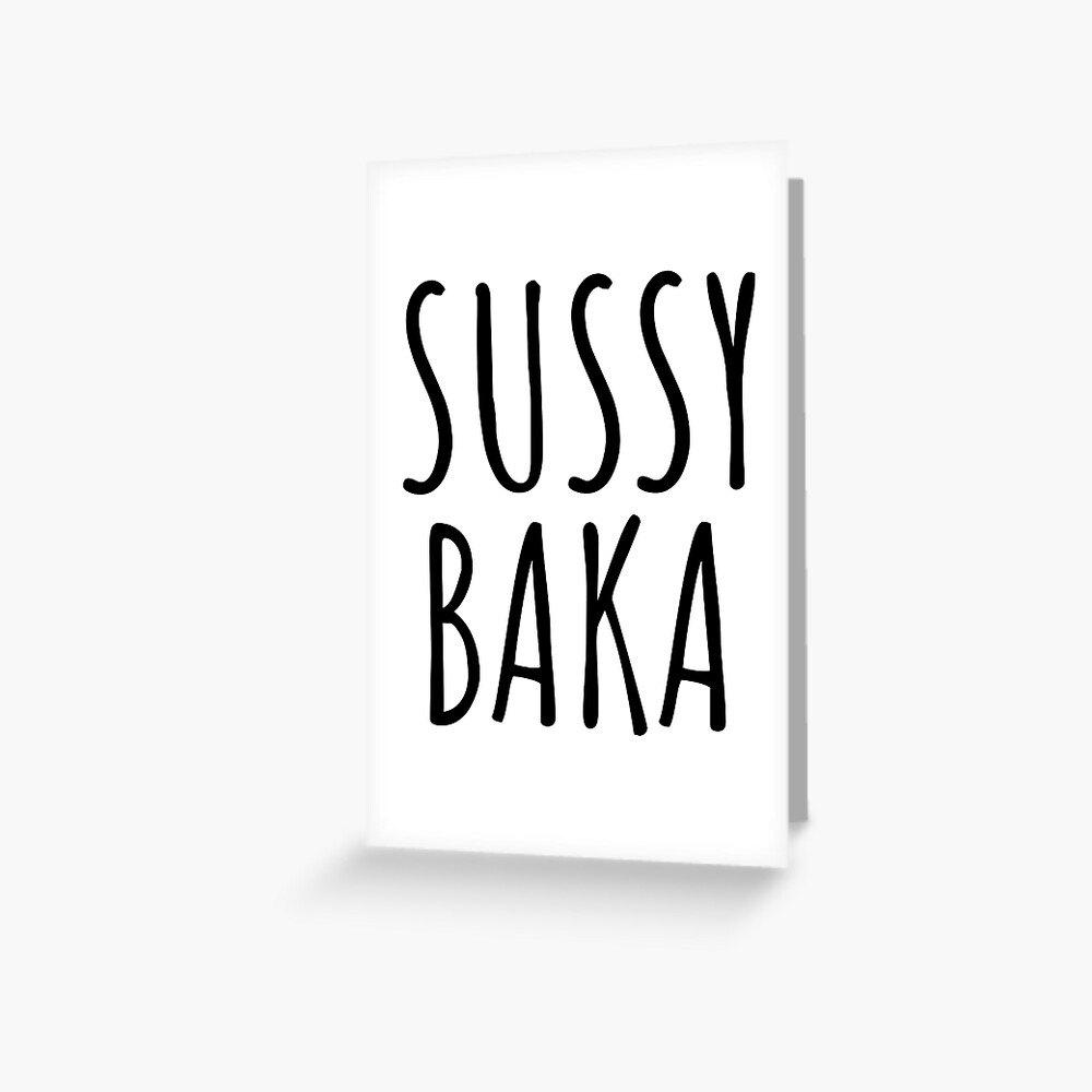 Sussy Baka Pet Bandana for Sale by Marios Nydras