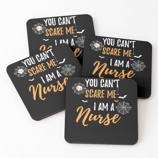Item preview, Halloween Unicorn You Can't Scare Me I Am a Nurse / Funny Nurse Fall Autumn Saying designed and sold by Run to Creations.