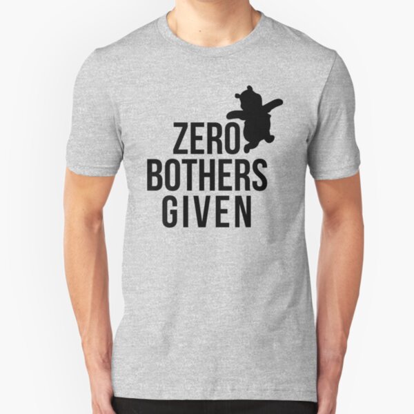 Zero Fucks Given T Shirts Redbubble