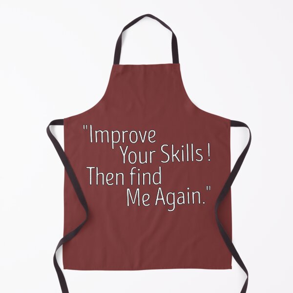 Item preview, "Improve your skills! Then find me again." designed and sold by thechamppainter.