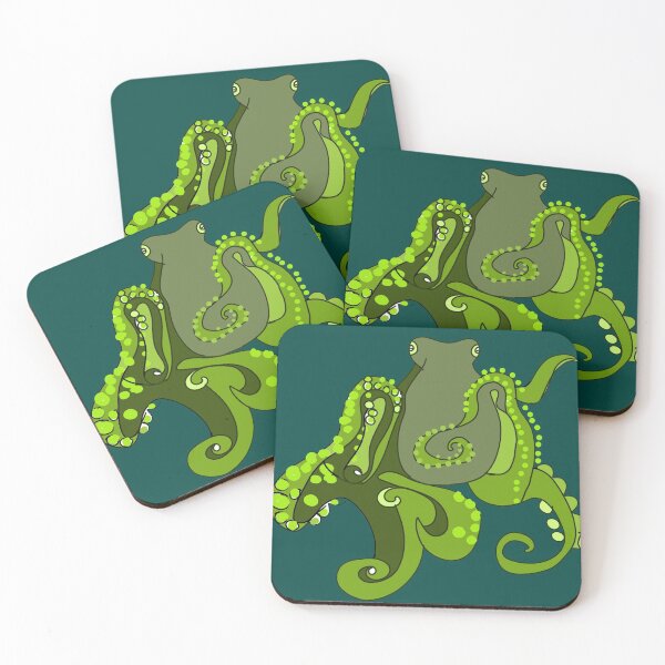Item preview, Green Octopus designed and sold by Kim H Ritter.