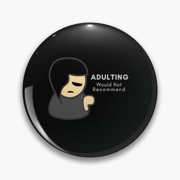 Item preview, Copy of Adulting Would Not Recommend by SIMPLE. designed and sold by FawadAhmad.