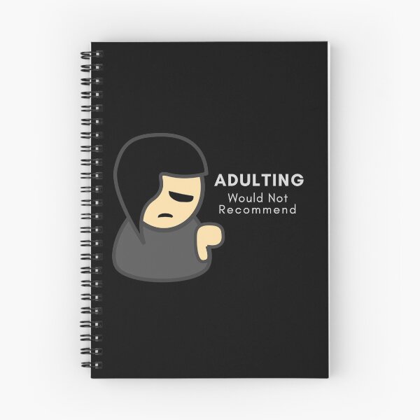 Item preview, Copy of Adulting Would Not Recommend by SIMPLE. designed and sold by FawadAhmad.