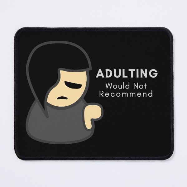 Item preview, Copy of Adulting Would Not Recommend by SIMPLE. designed and sold by FawadAhmad.