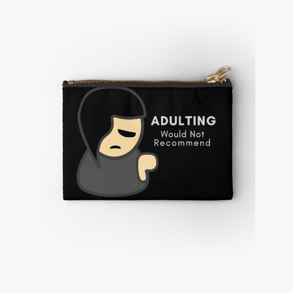 Item preview, Copy of Adulting Would Not Recommend by SIMPLE. designed and sold by FawadAhmad.