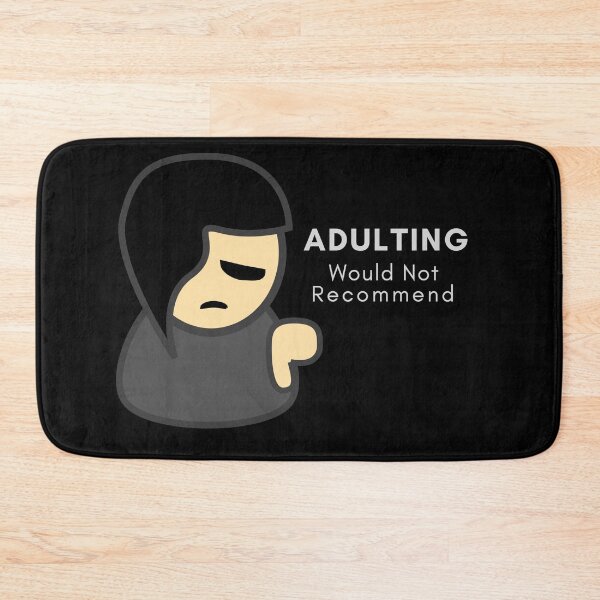 Item preview, Copy of Adulting Would Not Recommend by SIMPLE. designed and sold by FawadAhmad.