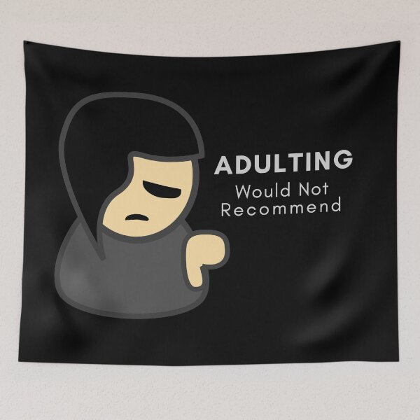 Item preview, Copy of Adulting Would Not Recommend by SIMPLE. designed and sold by FawadAhmad.