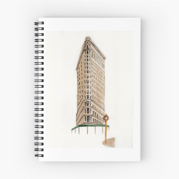 Item preview, NYC Flatiron Building Watercolor Illustration designed and sold by BethanyShell.